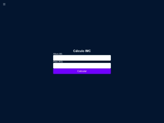 CalculadoraIMC screenshot