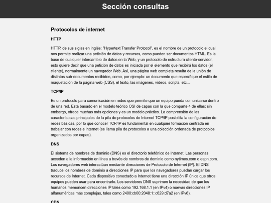 Consultas screenshot