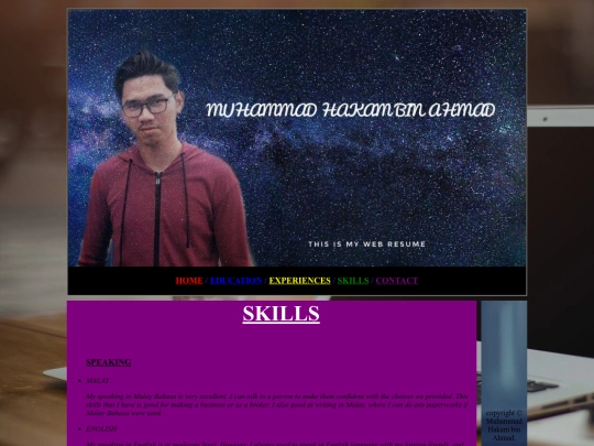 skills screenshot