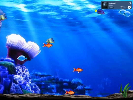 Aquarium/fishden screenshot