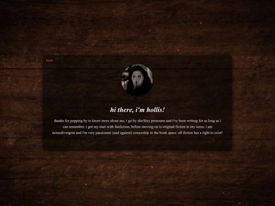 about-hollis screenshot