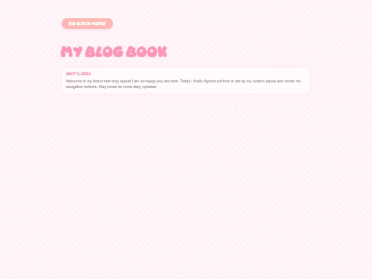 blog screenshot