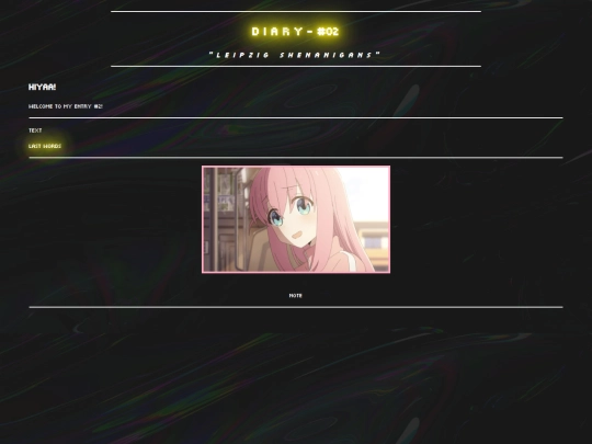 Diary/diary-02 screenshot