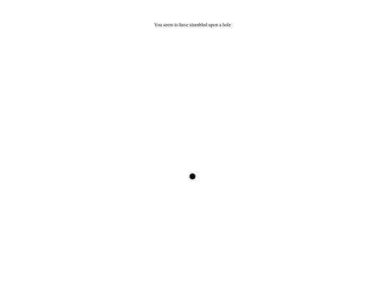 hole screenshot