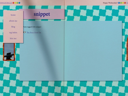 tags/snippet screenshot