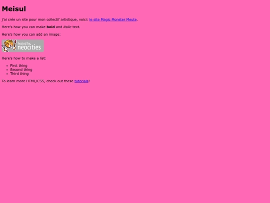 index screenshot