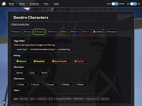 notes/mods/genshin/dendro screenshot