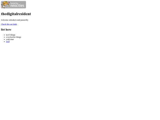 index screenshot