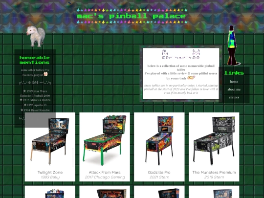pinball screenshot