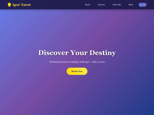 igortarotreader screenshot