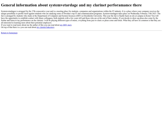 Systemvetardagen_info screenshot