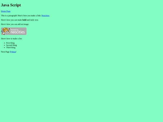 javaScript screenshot