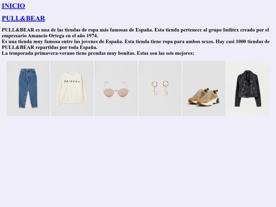 pullbear screenshot