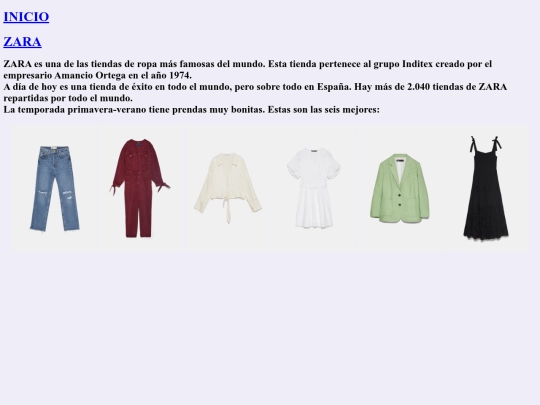 zara screenshot