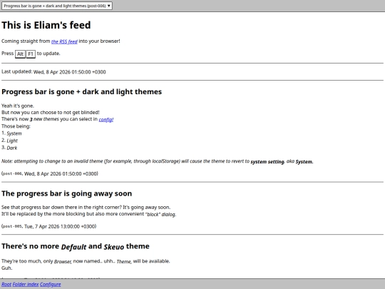 feed screenshot