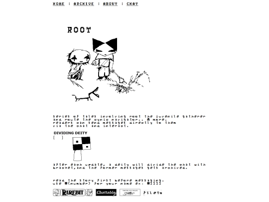 root/about screenshot