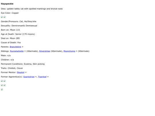 hayspeckle screenshot