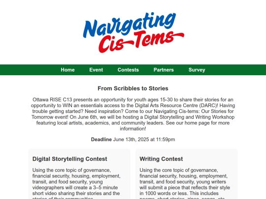contests screenshot