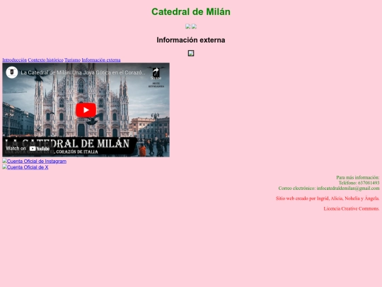 info screenshot