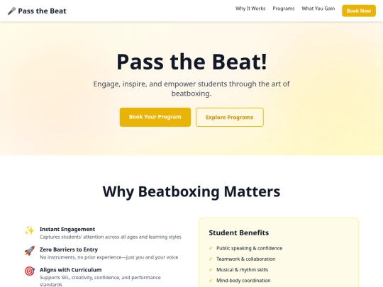 Long Island Beatbox/PASS THE BEAT screenshot