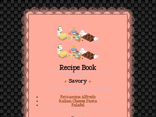 recipehs screenshot