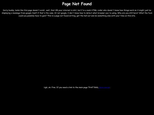 not_found screenshot