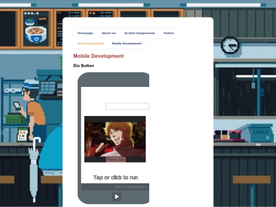 mobileDev screenshot