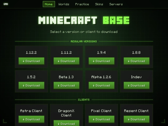 home screenshot
