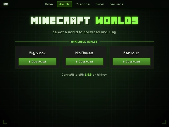 worlds screenshot