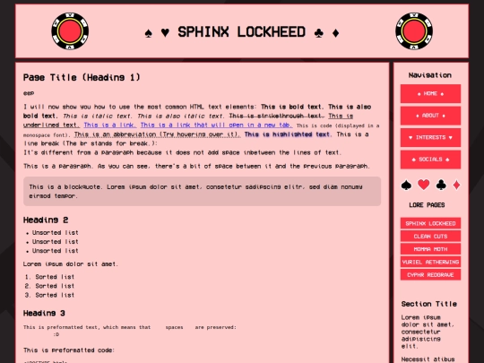 index screenshot