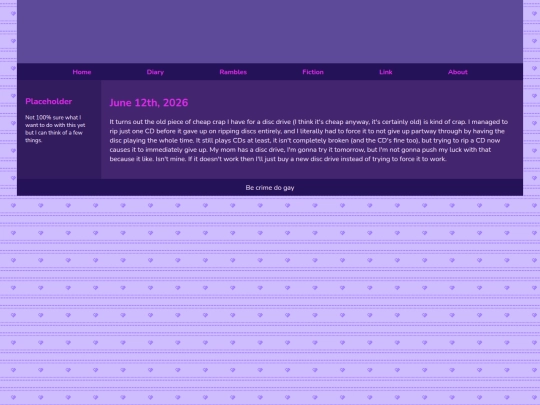 Diary/June 2026/June_12th_2026 screenshot