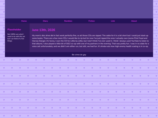 Diary/June 2026/June_13th_2026 screenshot