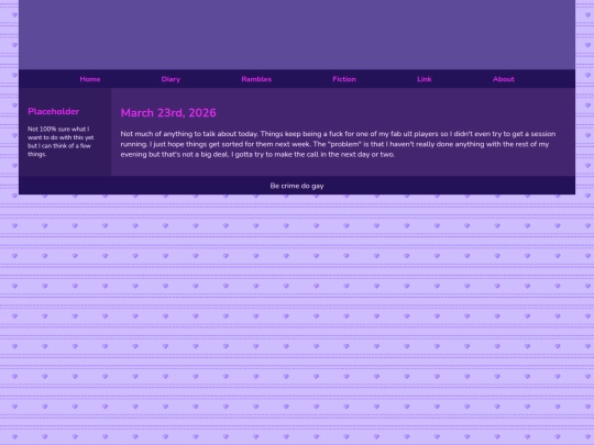Diary/March 2026/March_23rd_2026 screenshot