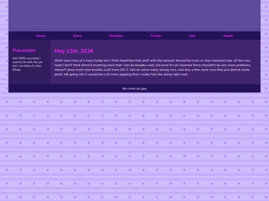 Diary/May 2026/May_13th_2026 screenshot