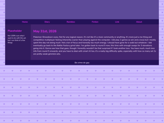 Diary/May 2026/May_31st_2026 screenshot