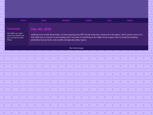 Diary/May 2026/May_4th_2026 screenshot