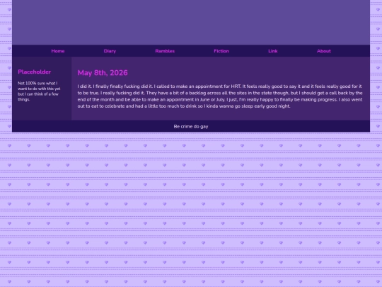 Diary/May 2026/May_8th_2026 screenshot