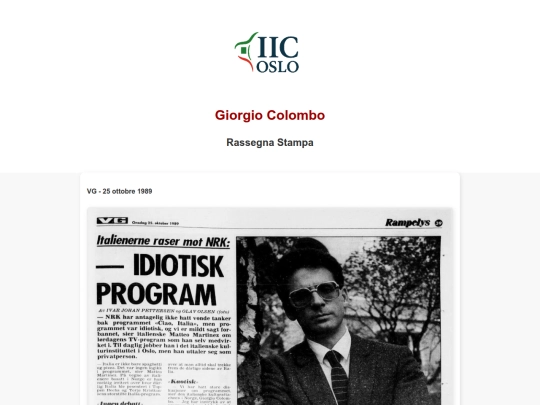 stampa_colombo screenshot