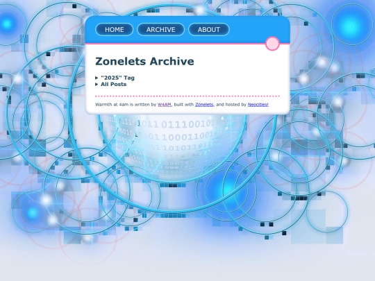 archive screenshot