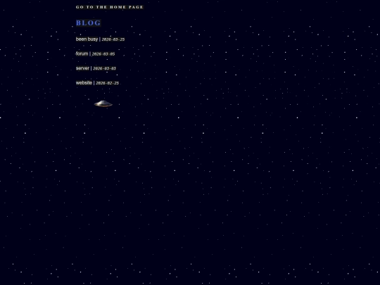 blog screenshot