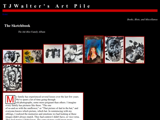 InkBlotFamilyAlbum screenshot