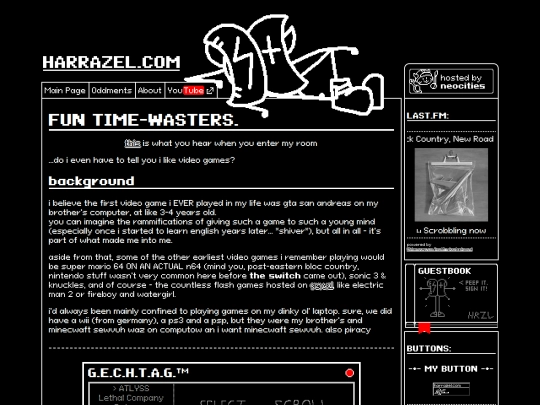 about/games screenshot