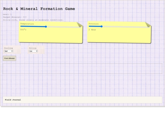 pages/index/geology/interactive/mineralformationgame screenshot