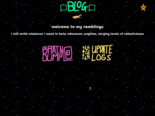 blog screenshot