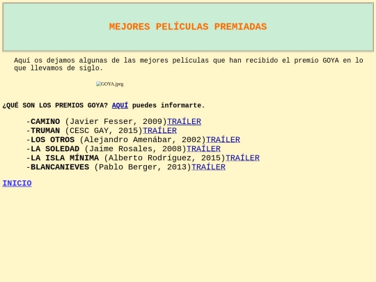 GOYA screenshot
