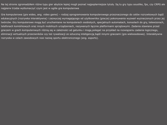 projekt/podstrony/główna screenshot