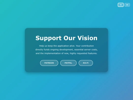 donate screenshot