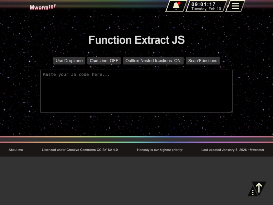 category-tools/js-function-extract screenshot