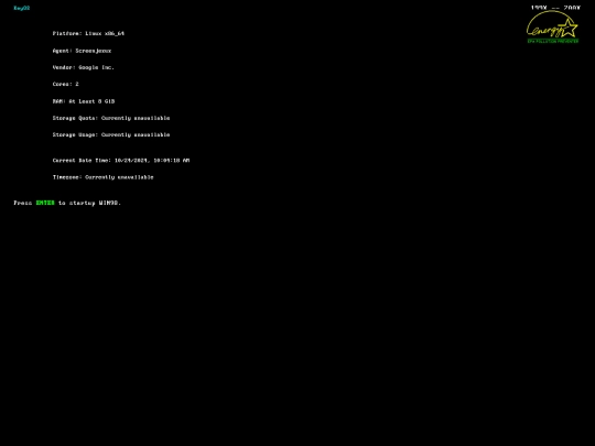 test screenshot