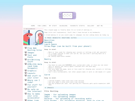 rescources screenshot